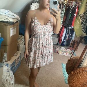 NWT Floral Spaghetti Strap Dress